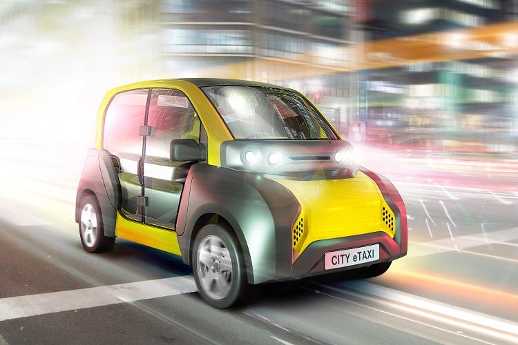 Das CITY eTaxi macht die Nacht zum Tag