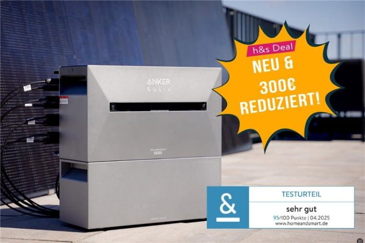 Hammer Angebot! Zum Markstart gibt es für die neue Anker Solix 3 Solarbank einen 20% Rabattcode