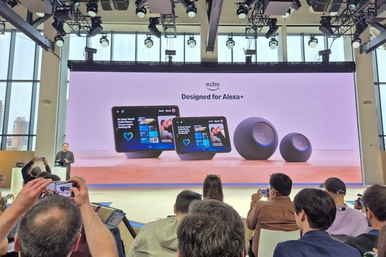 Panos Pany stellt neue Amazon Echo Produkte vor