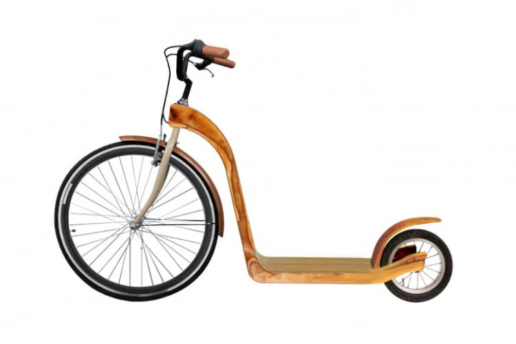 Jedes Wooden-Kickbike ist ein Unikat