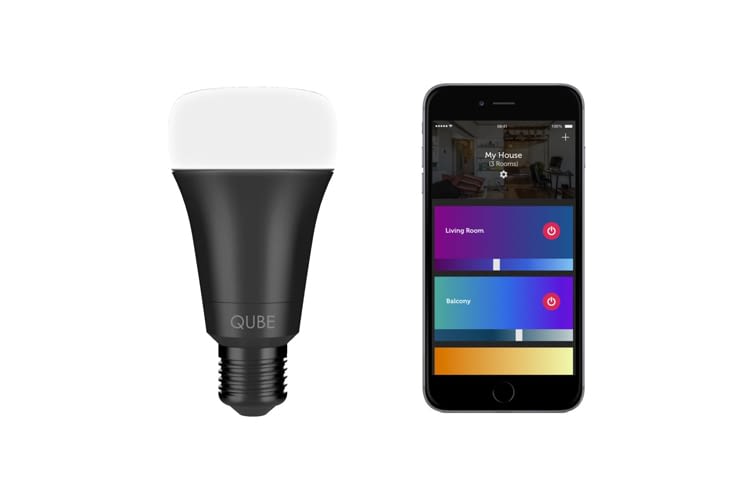 Qube LED Wi-Fi und Bluetooth Glühbirne für das Smarthome