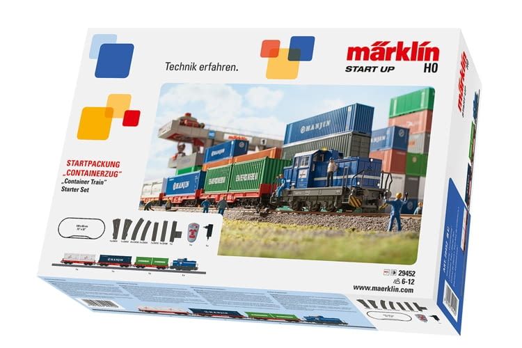 Heute im Adventskalender: Märklin Starter-Set Containerzug