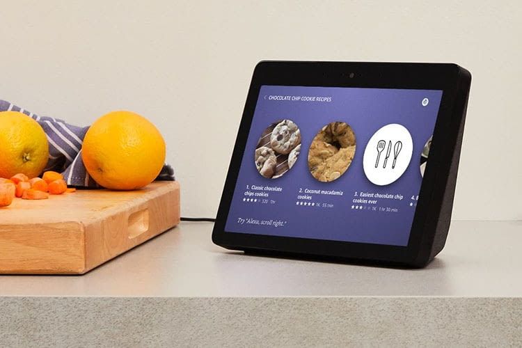 Kochen mit Amazon Echo Show und Küchenhilfe Alexa 