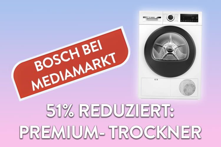 Bei MediaMarkt ist dieser Wäschetrockner das beste Angebot des Markenfestivals