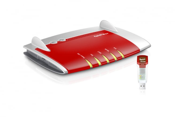 FRITZ!Box 7430 mit FRITZ!WLAN Stick AC 860
