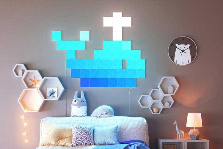 Nanoleaf Canvas bietet viele kreative Möglichkeiten für alle Räume