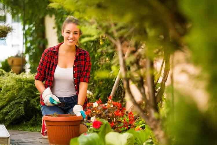 Egal ob Balkon, Terrasse oder Garten: Smarte Geräte erleichtern die Pflege