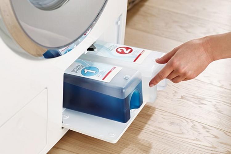 Smarte Waschmaschine von Miele im Haushalt
