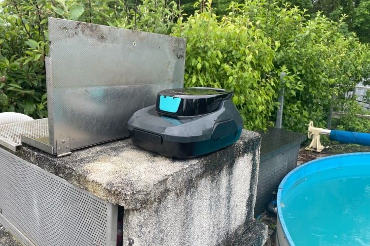 Der kleine Scuba SE Poolroboter von Aiper konnte uns im Test durchweg überzeugen