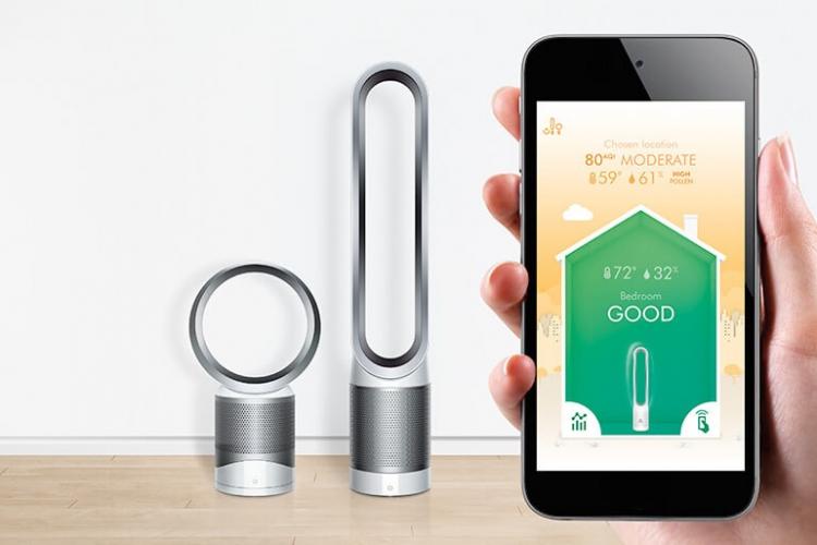 Der Dyson Pure Cool™ Link Luftreiniger mit App-Steuerung