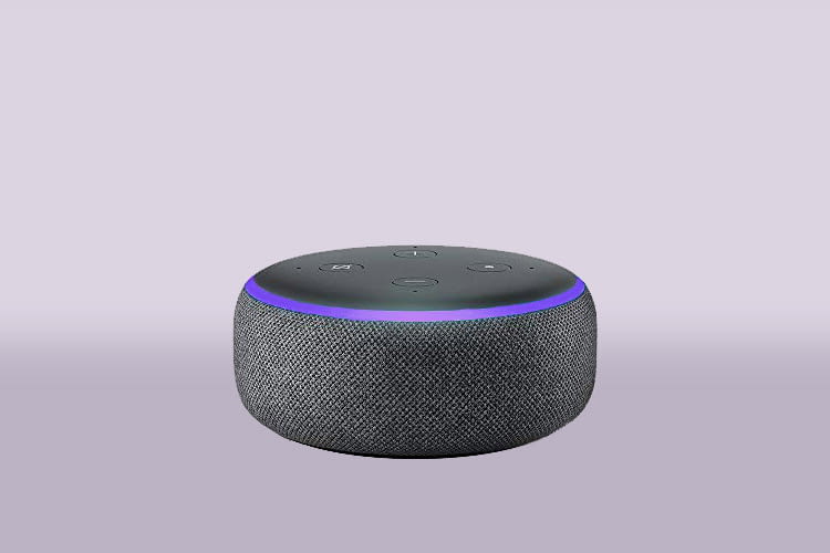 Bei Verbindungsproblemen kann es sein, dass Echo Dot ähnlich wie auf unserem Symbolbild lila aufleuchtet