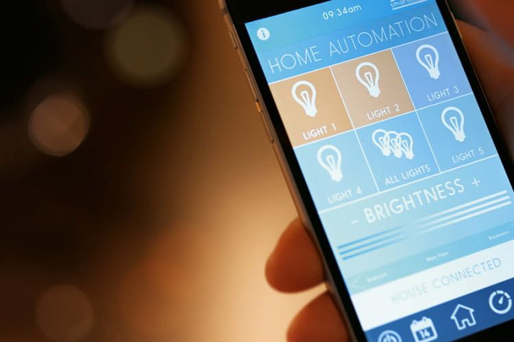 Smarte Steuerung der Beleuchtung via App