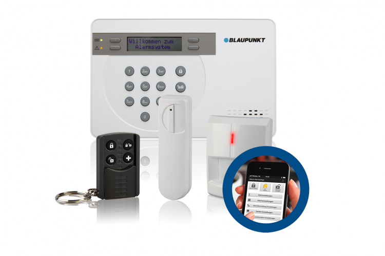 Abbildung der Blaupunkt SMART HOME ALARM Q3200 Alarmanlage