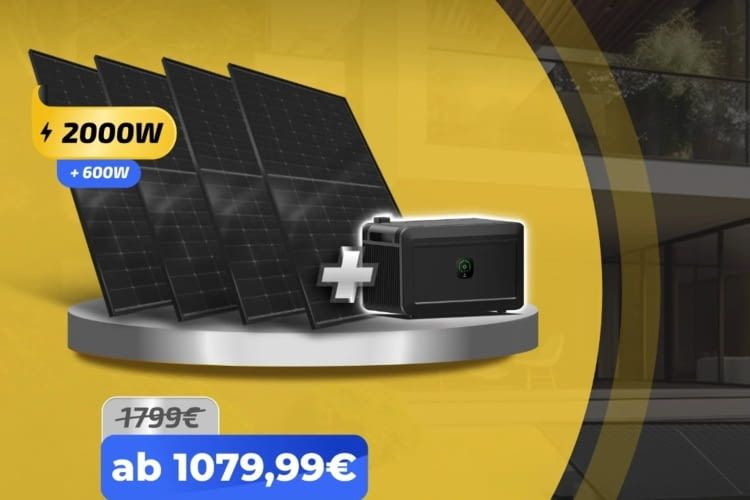 Das onPower Balkonkraftwerk Set sit bei solakon aktuell deutlich reduziert