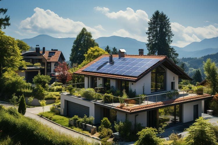 Die Abstandsregelungen zu Nachbarn müssen bei PV-Anlagen beachtet werden