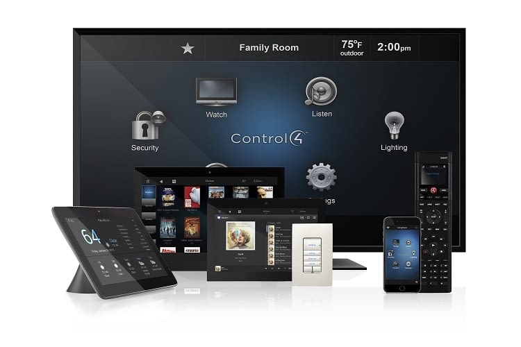 Control4 ist ein umfassendes Smart Home System mit vielen Komponenten