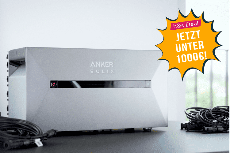 Beim Kauf der neuen Anker Solarbank 2 Pro können bis zu 900 Euro gespart werden