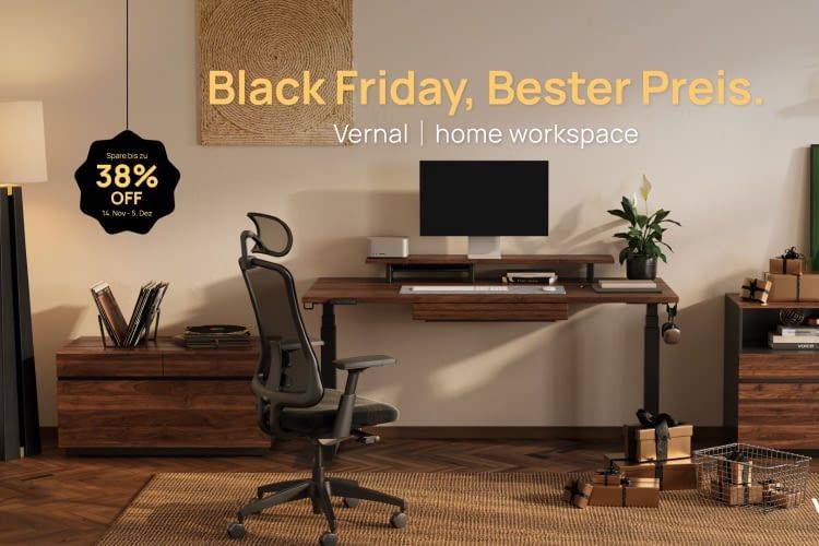 Beste Home Office Deals zum Black Friday bei Vernal!