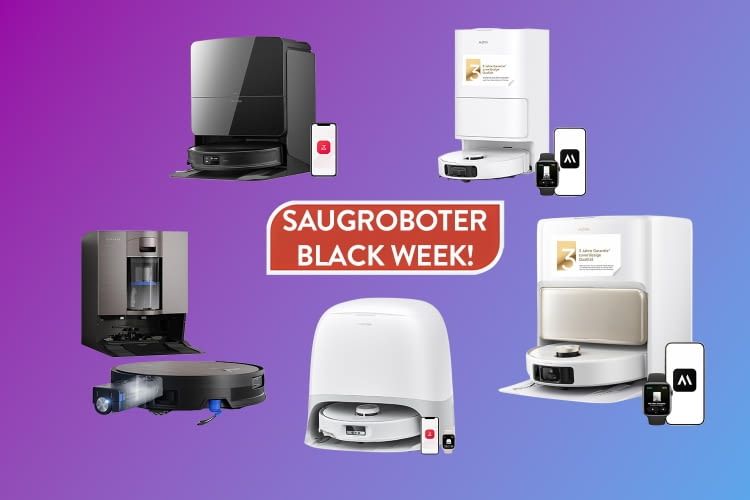 Bei Saugrobotern lohnen sich die Deals am Black Friday ganz besonders!