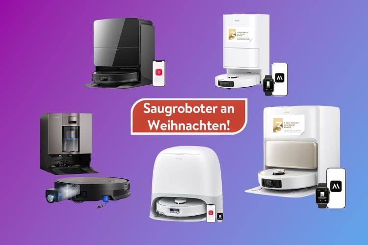 Zu Weihnachten gibt es hervorragende Saugroboter Deals