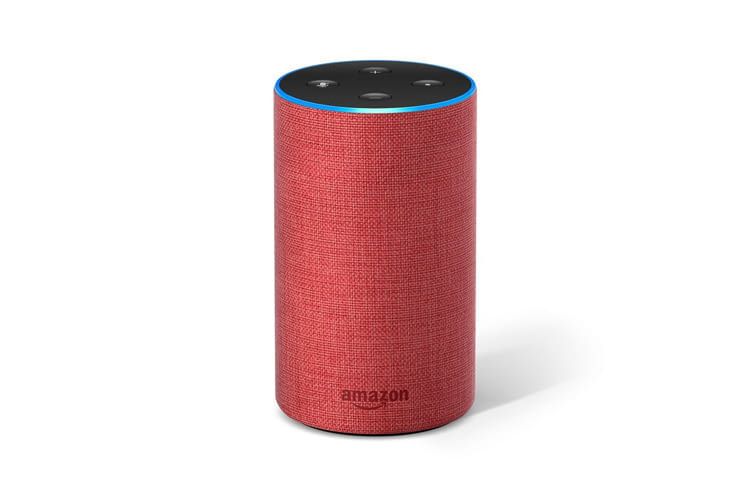 Echo 2 gibt es bald auch in weihnachtlichem Rot