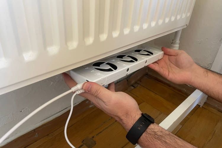 Wir haben den SpeedComfort Heizkörperventilator in unserem Büro getestet