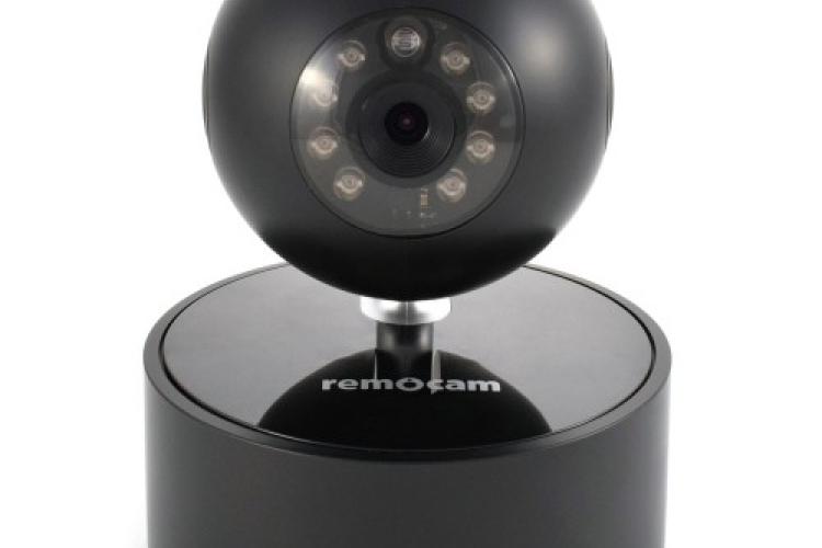 Abbildung der Remocam Smart Home Kamera mit vielen Features