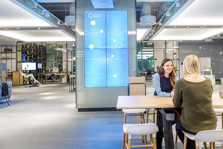 Das Quartier Zukunft der Deutschen Bank ist der Austragungsort der Green Startups Lounge