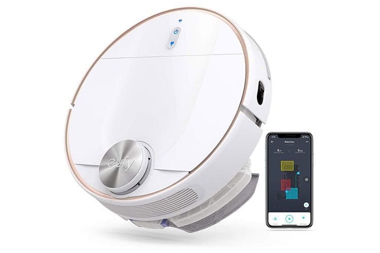 Saugroboter eufy RoboVac L70 Hybrid wischt und saugt, ohne dass der Nutzer den Behälter wechseln muss