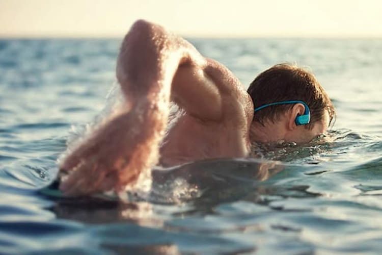 Le cuffie per il nuoto sono impermeabili ed etichettate con fattore di protezione IPX8.