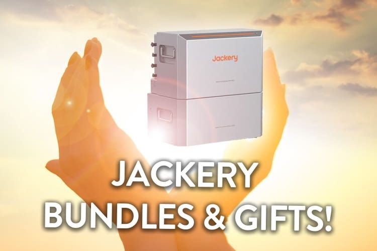 Jackery bietet aktuell drei attraktive Bundles zum Tiefstpreis an