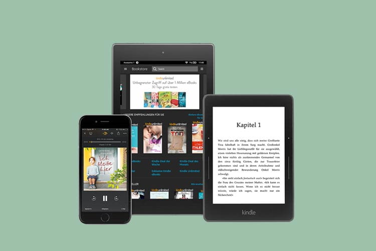 Kindle eBooks sind nicht an spezielle eReader gebunden