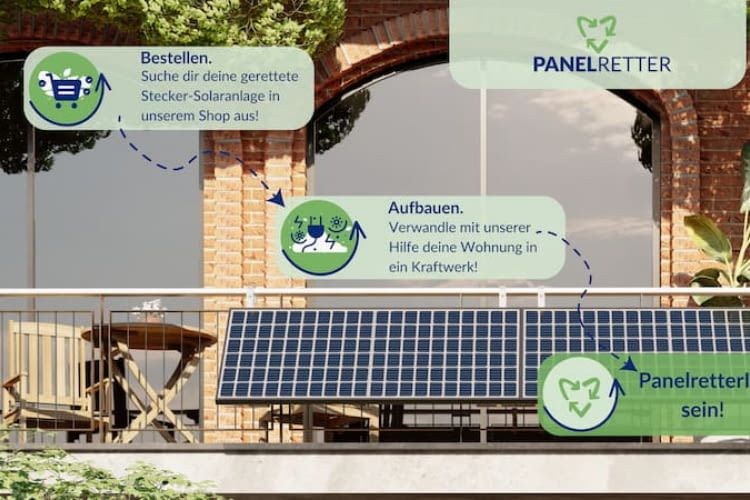 Mit Steckersolaranlagen von Panelretter ist der Strom noch nachhaltiger.