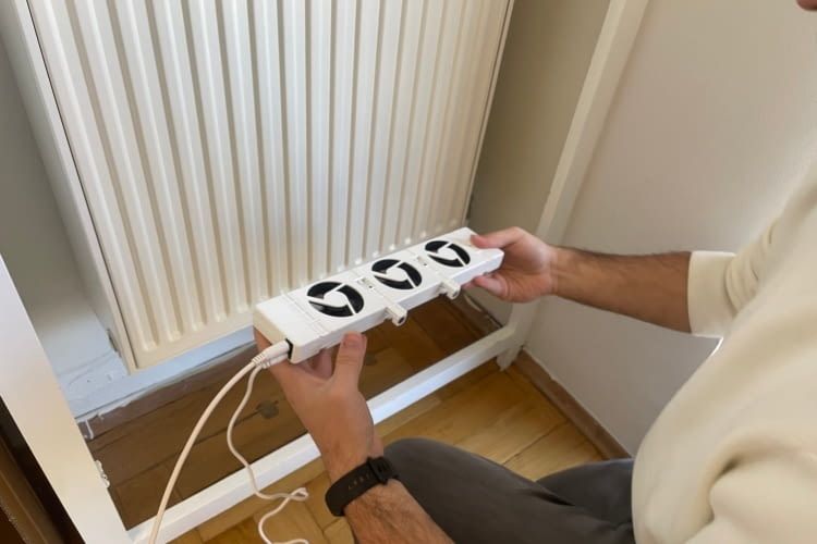Die Installation ist sehr einfach und schnell erledigt