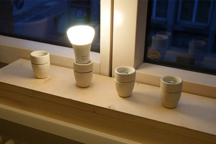 Der Aufbau für unseren smarten Adventskranz