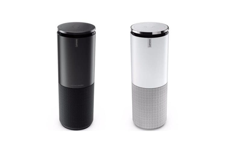 Lenovo Smart Assistant Harman Kardon Edition schwarz und weiß