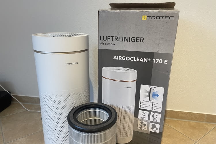 Die Reinigungsleistung des Trotec Airgoclean hat uns im Test überzeugt.