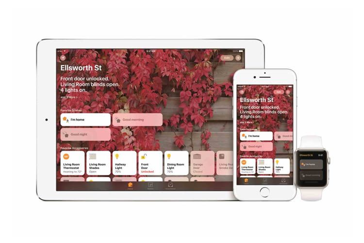 Apple HomeKit: mit der Home-App lassen sich Geräte mit dem iPad, dem iPhone oder der Apple Watch zentral steuern