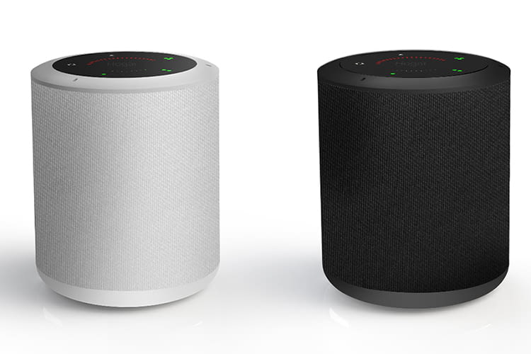 Der smarte Lautsprecher-Hub Milo mit integriertem Sprachassistenten Google Assistant