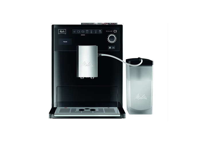 Melitta Caffeo CI E970-103 hat ein entnehmbares Milchsystem mit separatem Milchbehälter