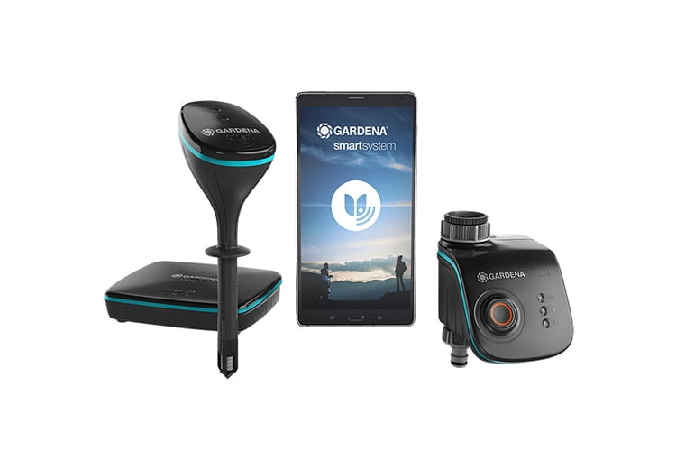Das GARDENA Smart system Sensor Control Set hat einen Wert von 499,99 Euro