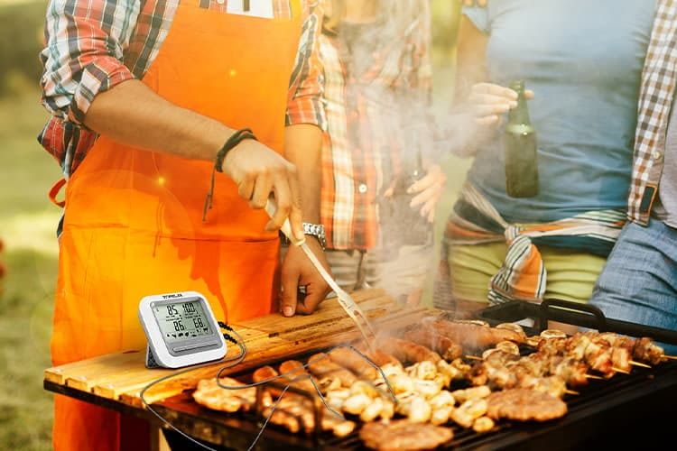 Praktischer Helfer beim Grillen, Backen und Kochen: der Grillthermometer von TopElek