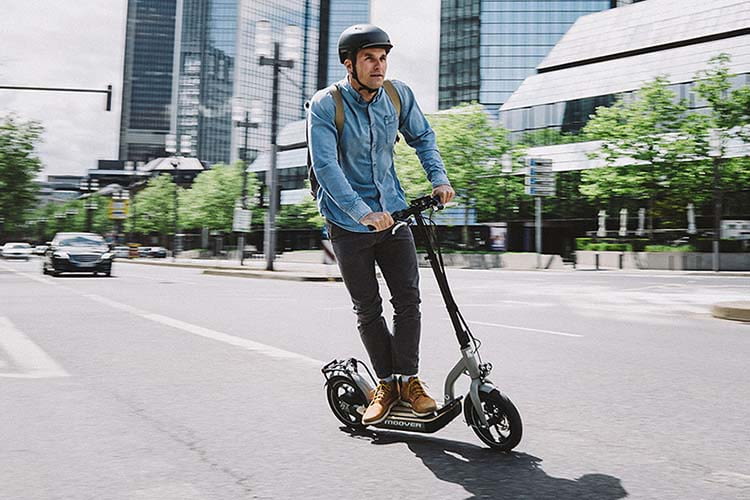 Schon bald im deutschen Straßenbild zuhause - E-Scooter Metz moover