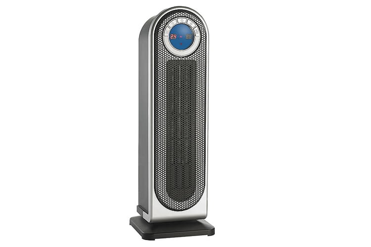 Termoventilatore in ceramica Sichler NC-5460-919 con telecomando nella panoramica del test