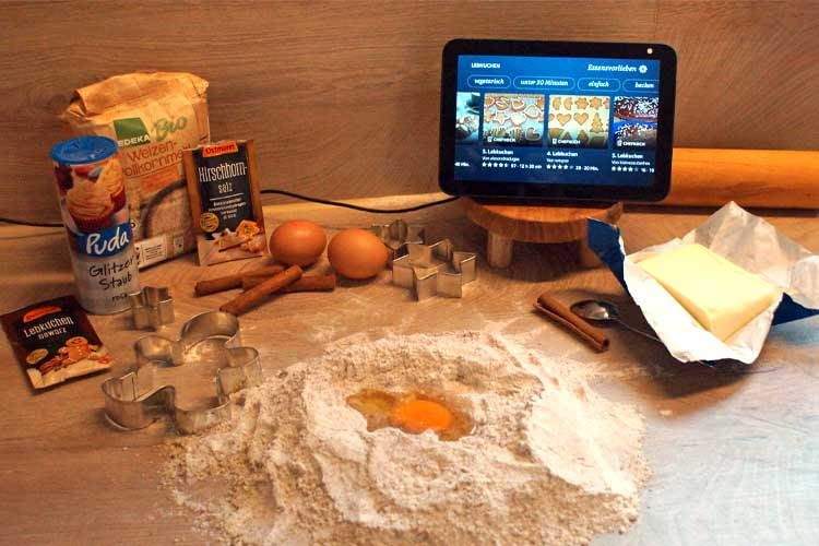 Un Amazon Echo Show può essere di grande aiuto in cucina