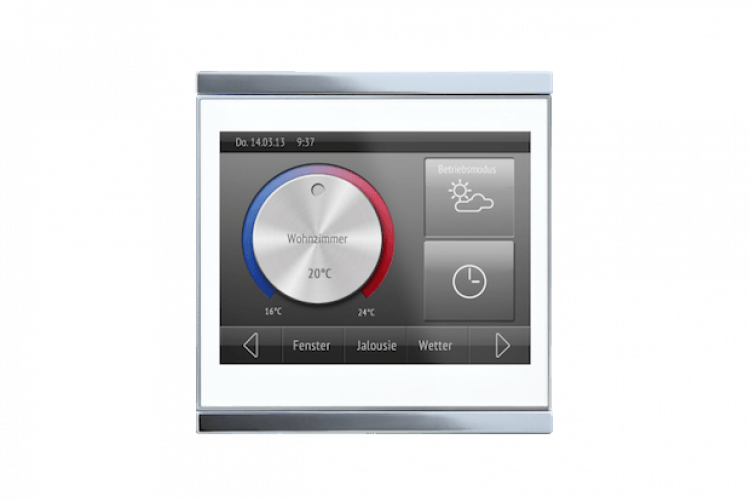 Abbildung des Corlo Touch KNX Touch-Display