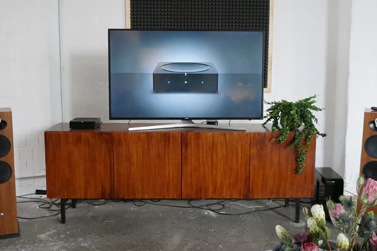 Verbindet analoge und digitale Lautsprecher: Audio Hub Sonos Amp