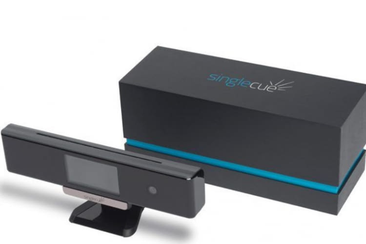 Das OneCue Smart Home Gerät zum Steuern der verschiedenen Geräte
