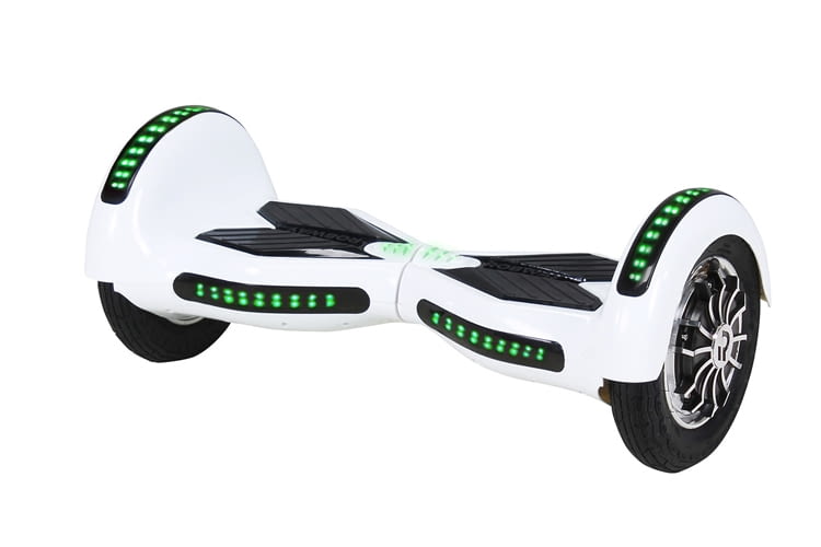 Hoverboard Robway W3 im Test: Fahrkomfort auf auf holprigen Strecken