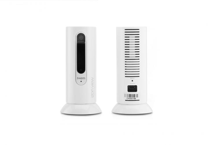 Verpackung der izon view Überwachungskamera für das Smart Home